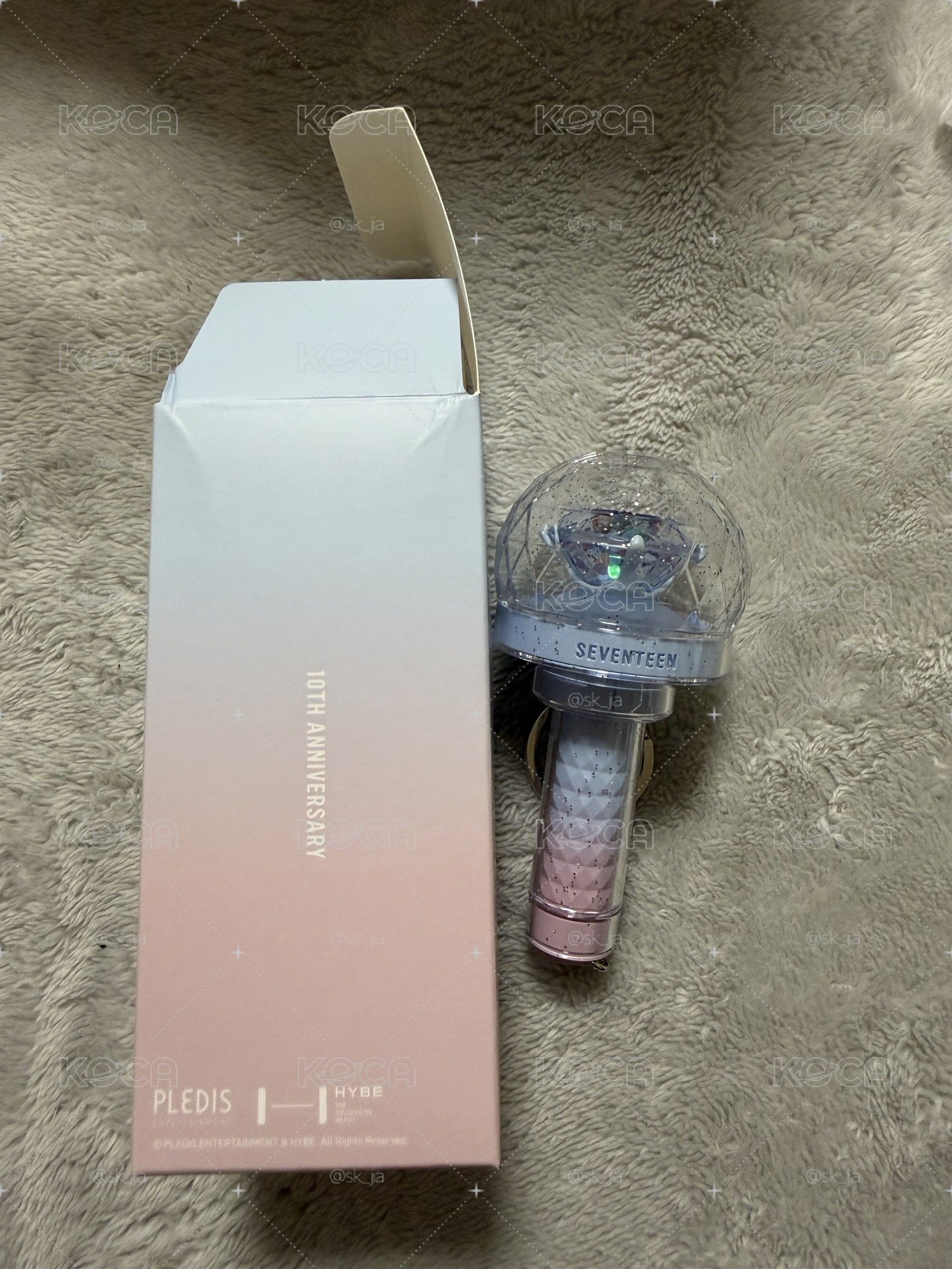 十週年 小手燈