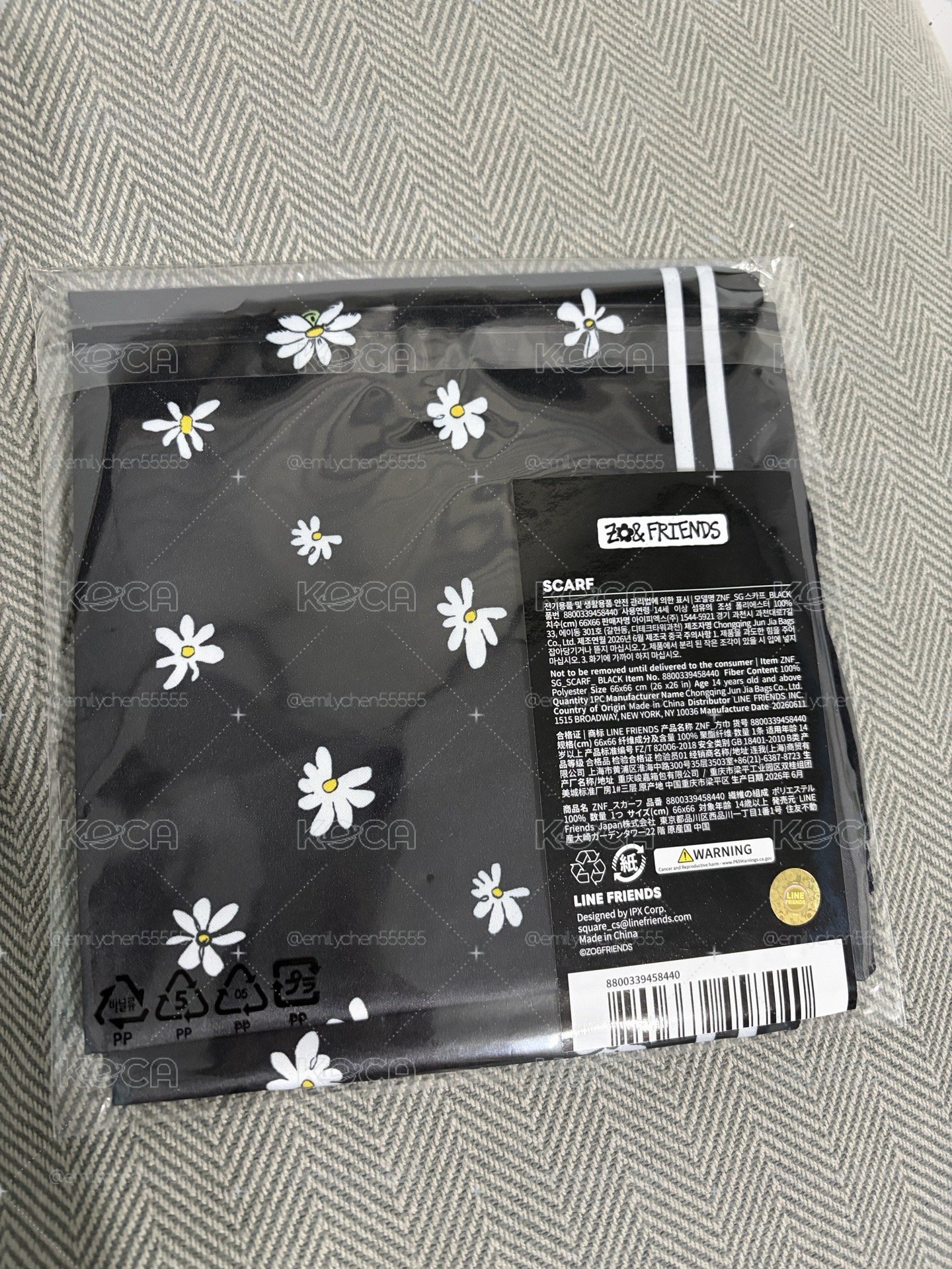 zoa 絲巾 全新現貨