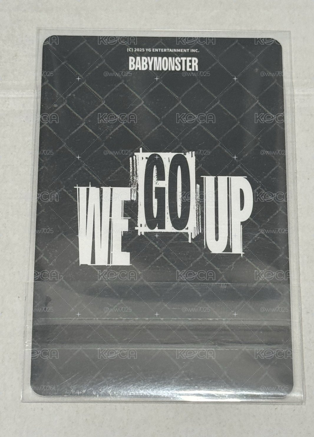 未拆原封口卡膜 WE GO UP 滿額卡 北京線下快閃200滿額小柒