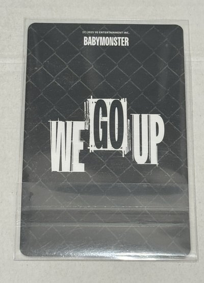 未拆原封口卡膜 WE GO UP 滿額卡 北京線下快閃200滿額小柒