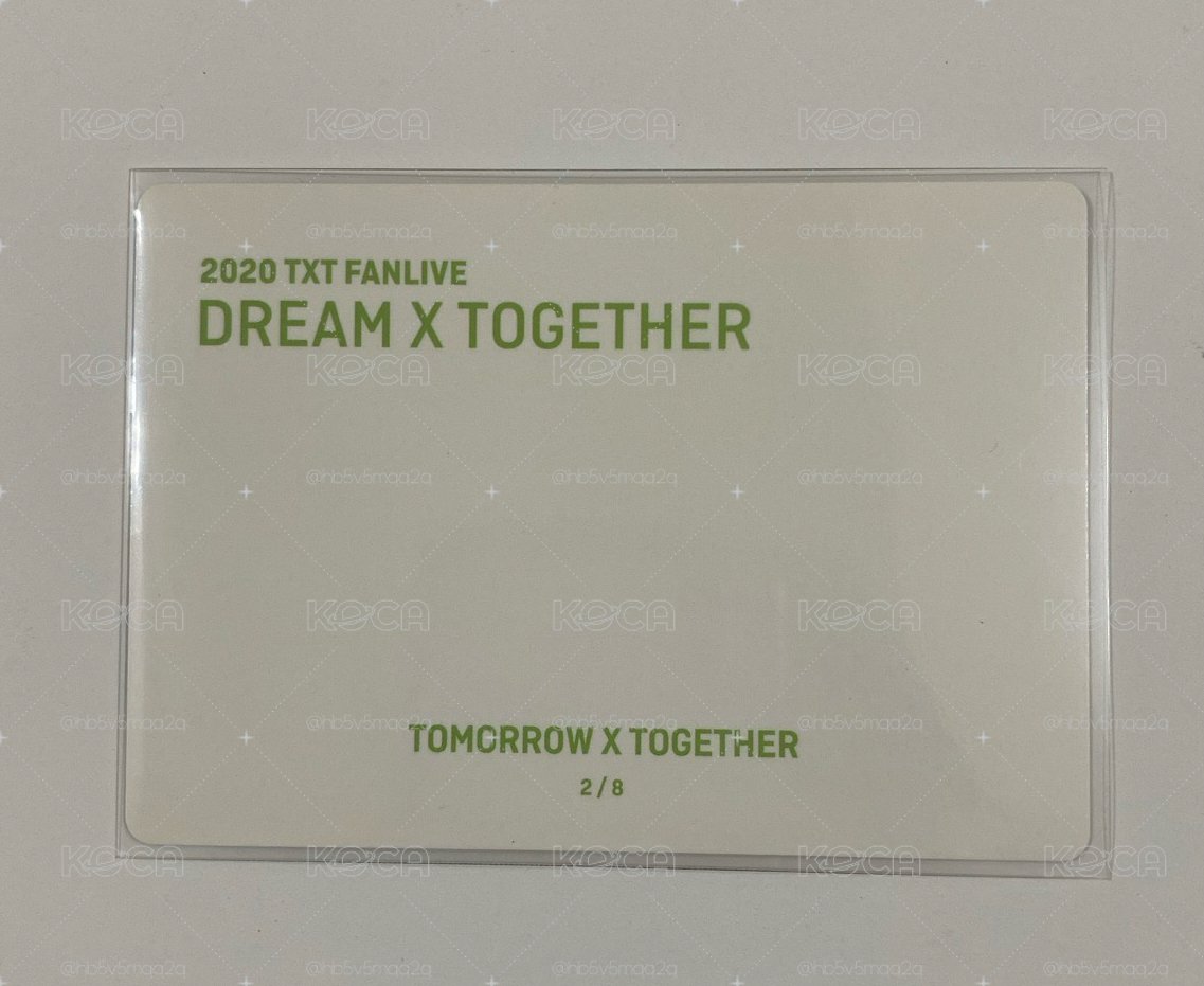 《現貨》TXT 早期口香糖隨機小卡