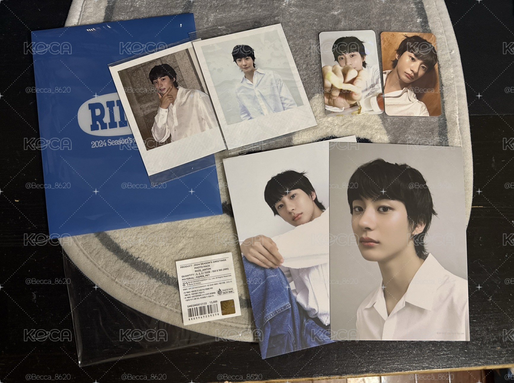 2024年曆 照片組 ANTON set