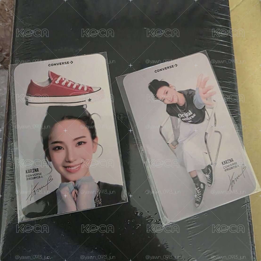 💚Converse Karina代言卡(套出)