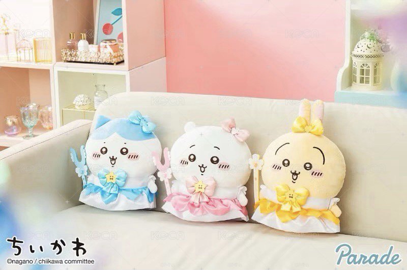 吉伊卡哇 ちいかわ 魔法少女 Prade景品BIG娃 Chiikawa 抱枕 35cm 小可愛 吉伊 娃娃 玩偶