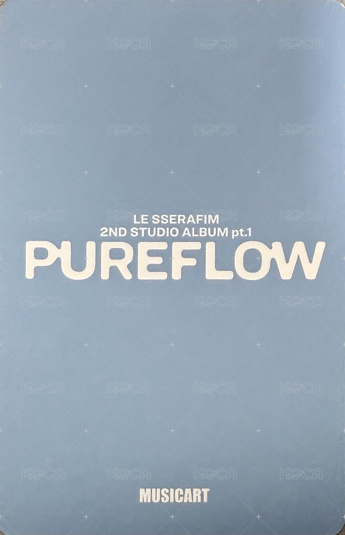 PUREFLOW ma 簽售卡 ver.線上 背面
