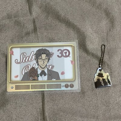 【出清/回血】名偵探柯南 沖矢昴小卡&琴酒迷你金屬吊飾 不拆售