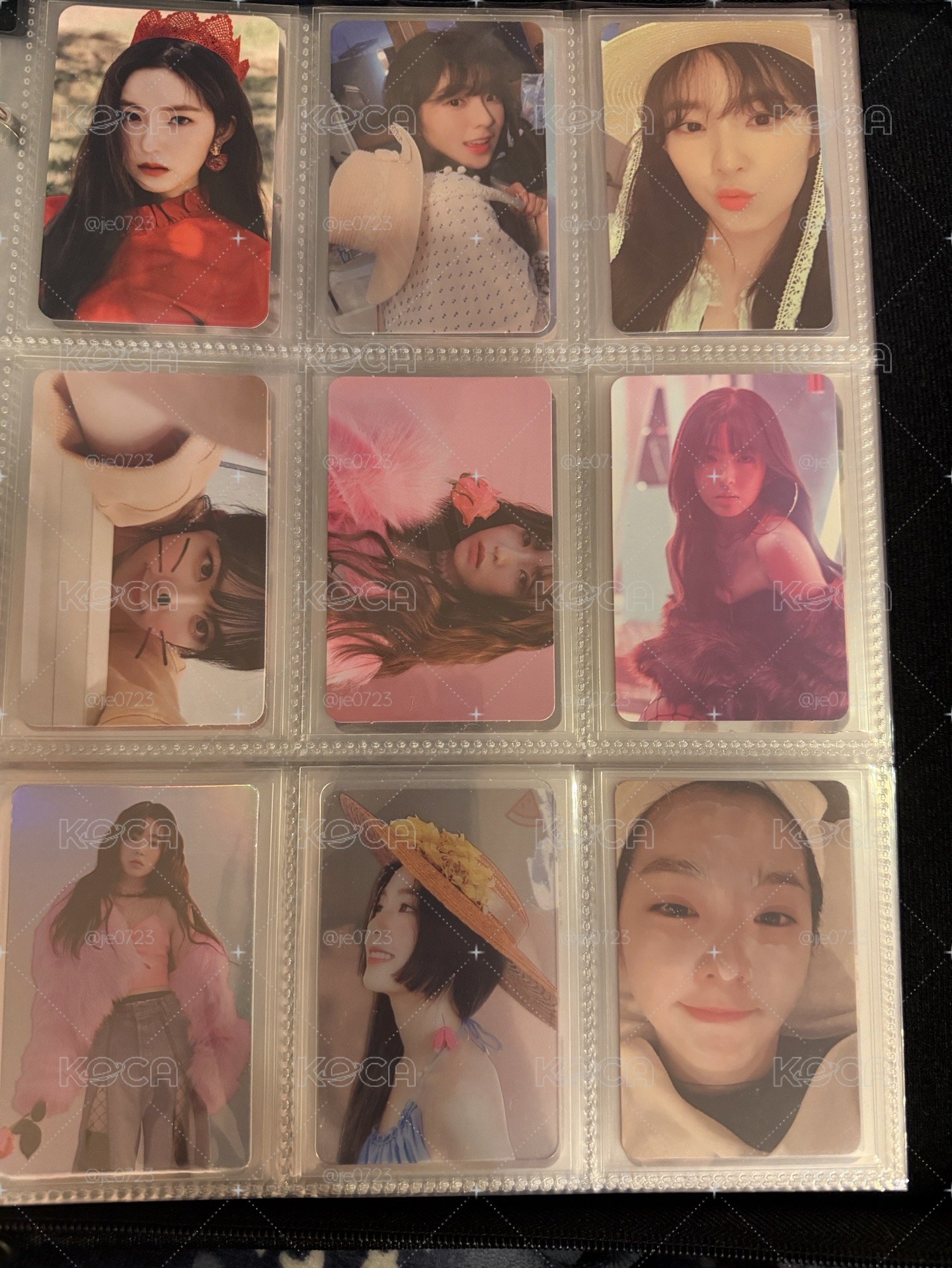 Red Velvet Irene 裴柱現 小卡 交通卡 滿額卡