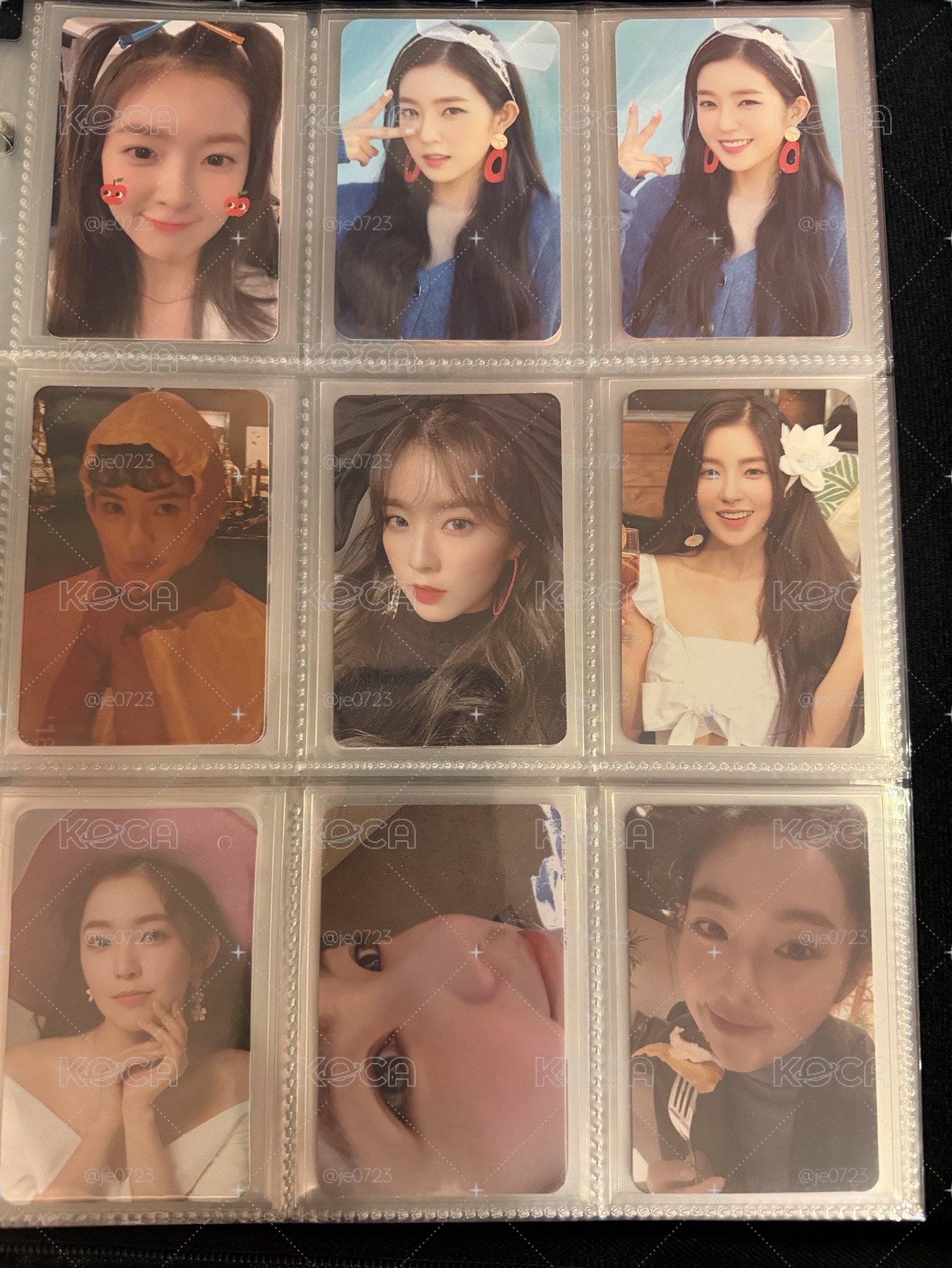 Red Velvet Irene 裴柱現 小卡 交通卡 滿額卡