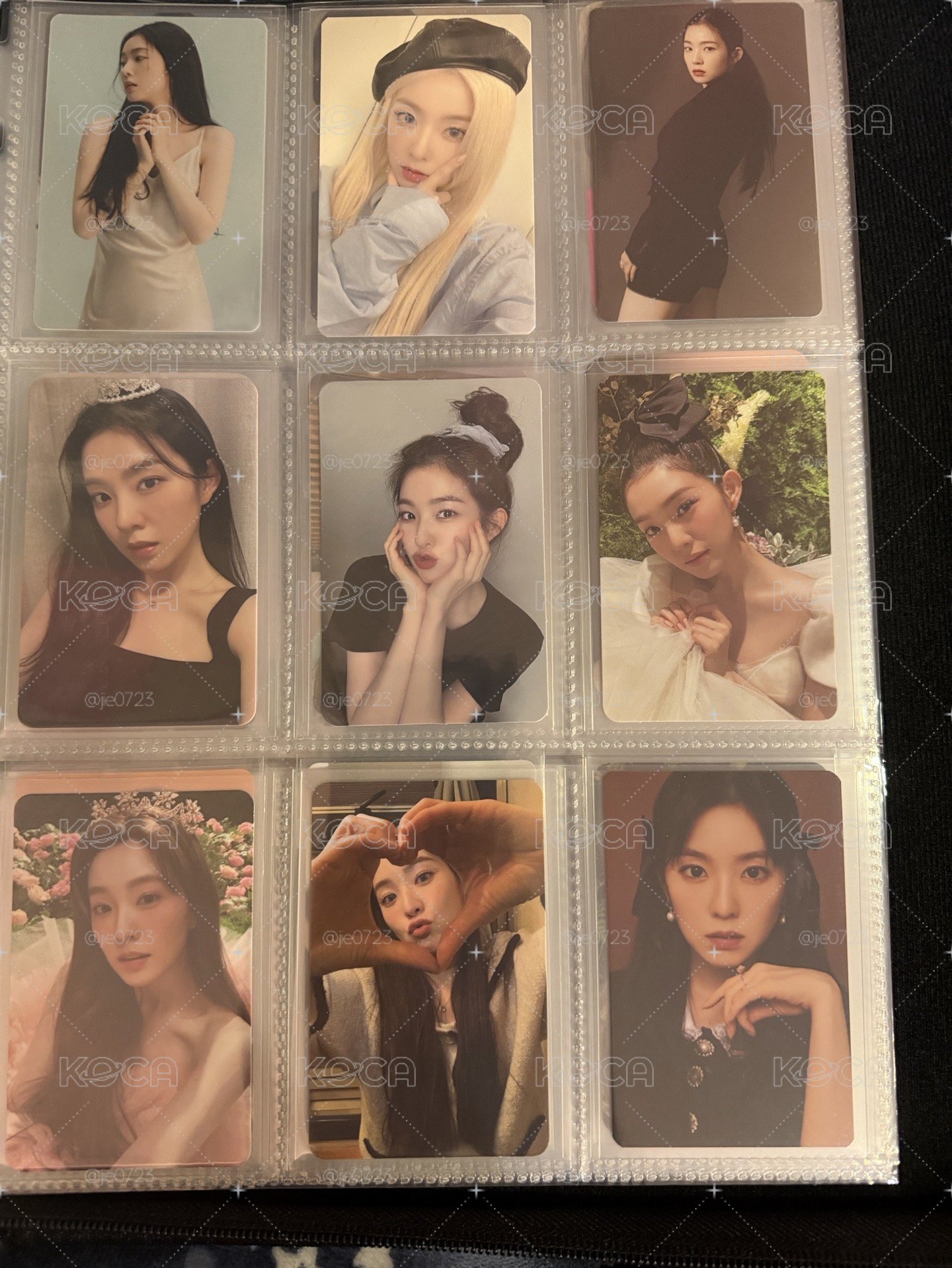Red Velvet Irene 裴柱現 小卡 交通卡 滿額卡