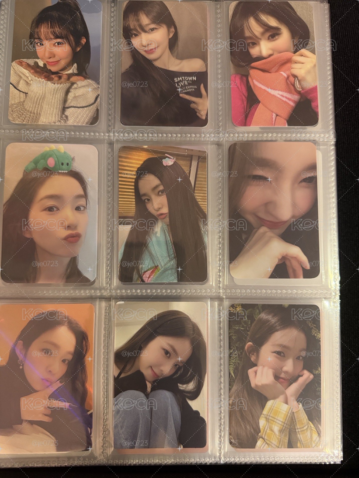 Red Velvet Irene 裴柱現 小卡 交通卡 滿額卡