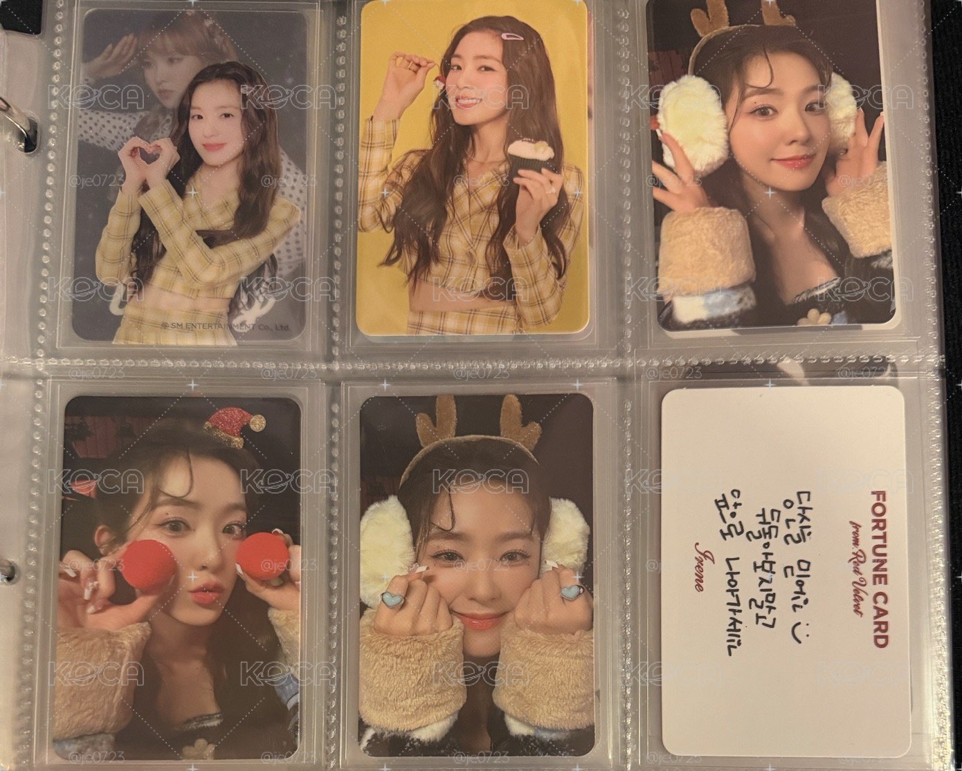 Red Velvet Irene 裴柱現 小卡 交通卡 滿額卡