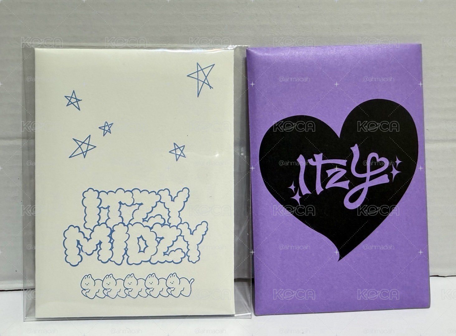 ITZY 未拆卡包