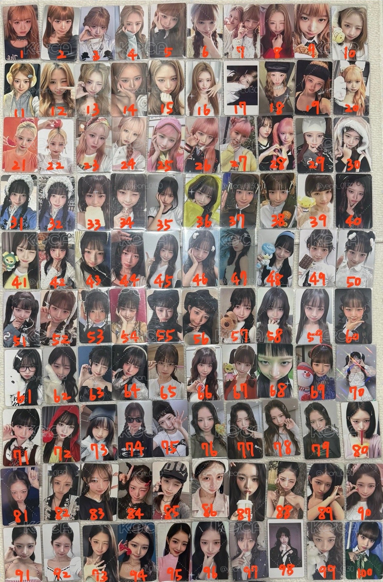 Rei 直井怜 小卡 編號51-100 現貨