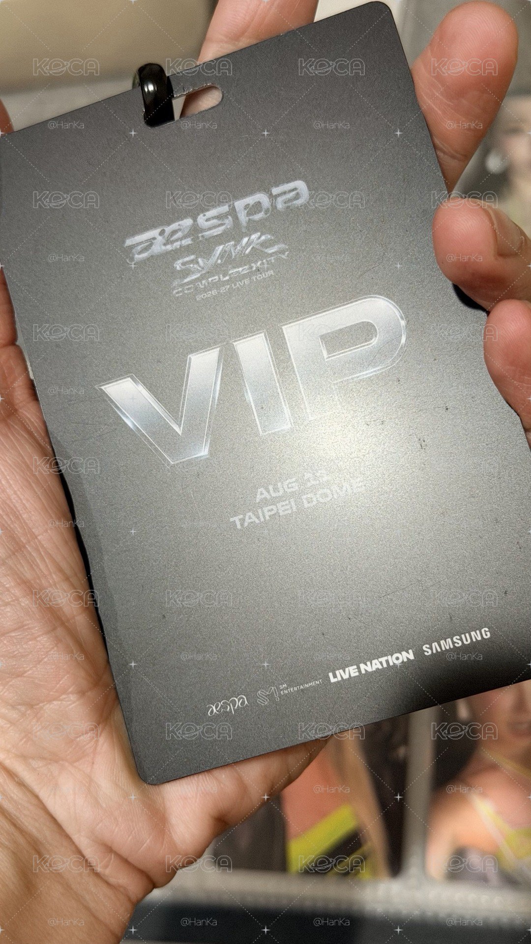 台灣VIP禮-護照套含吊牌