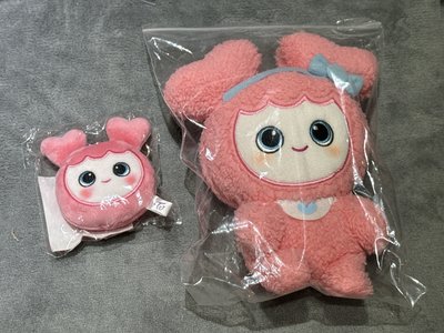 桃大頭+絨毛娃
