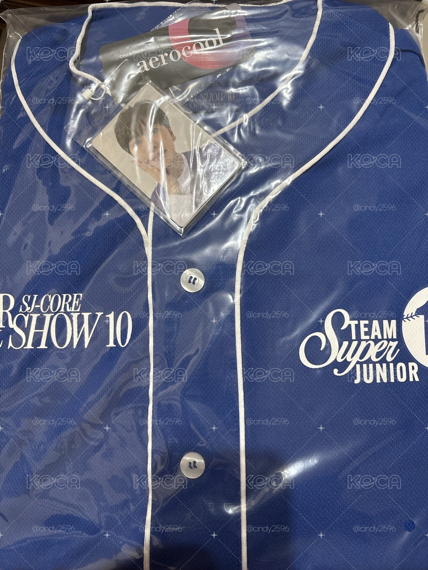 SS10安可場圭賢球衣 全新含卡