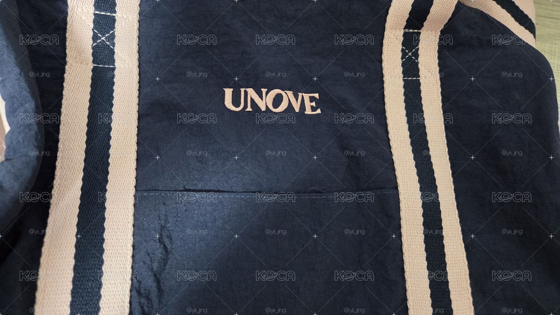 Seventeen Mingyu代言 Unove行李袋