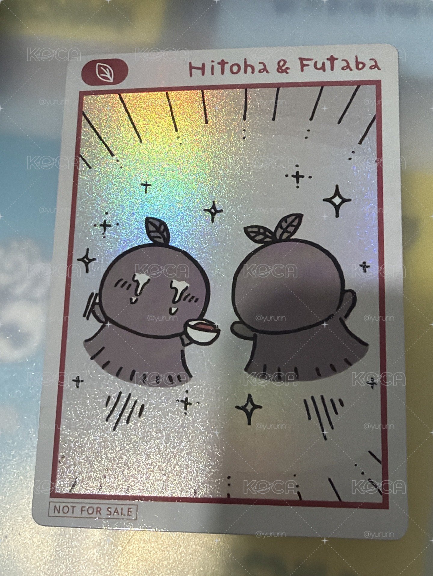 人魚島的秘密 一葉二葉特典卡