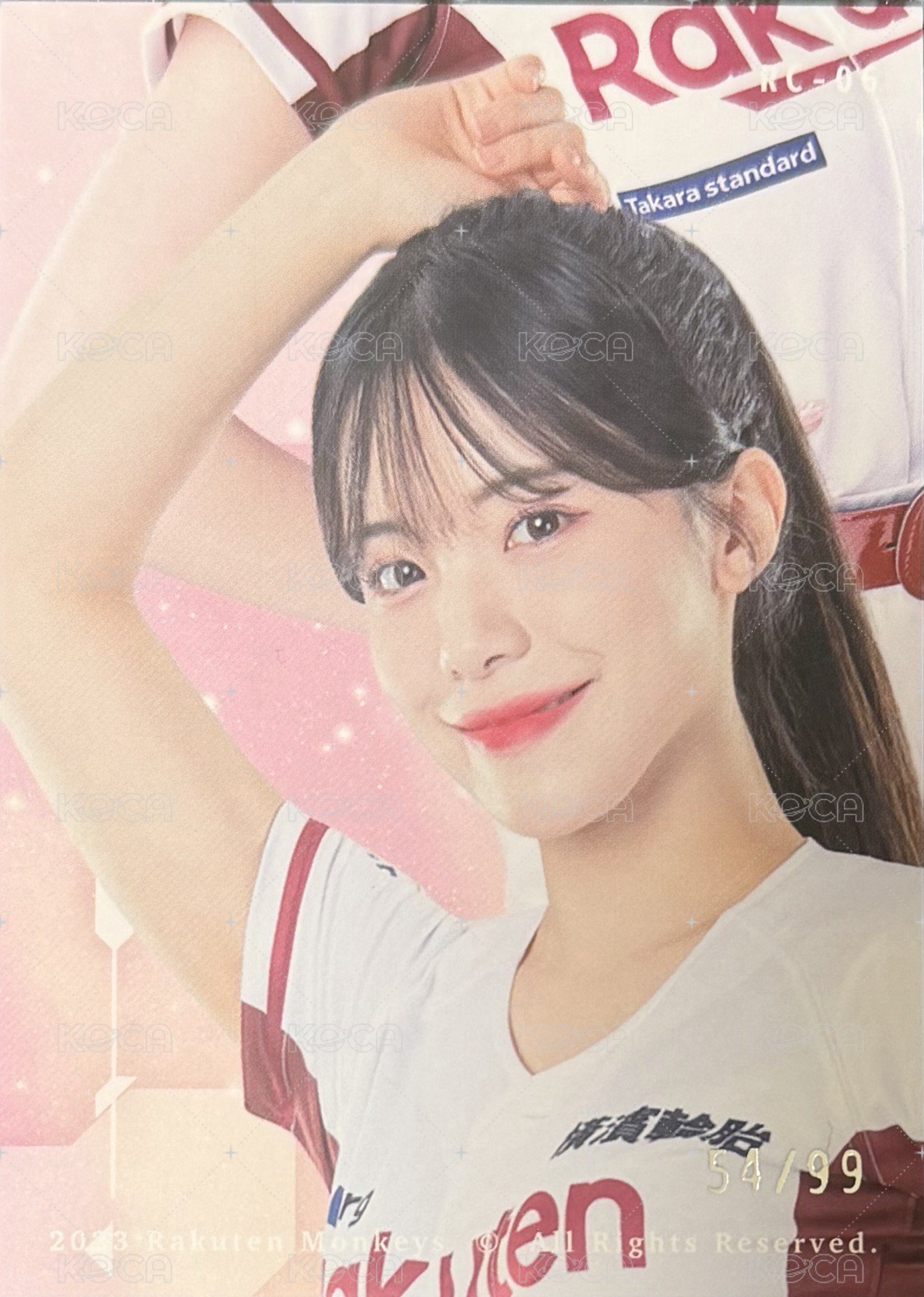 樂天女孩 隨機卡  背面