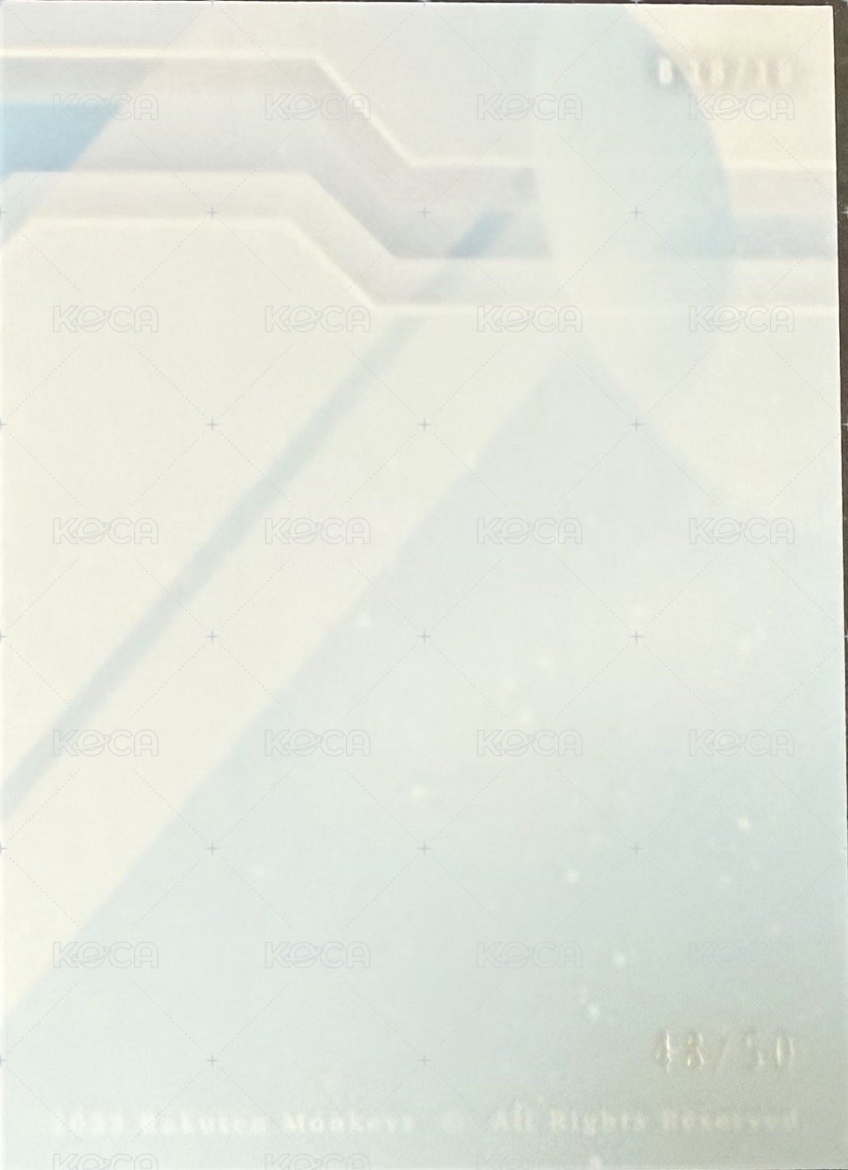 樂天女孩 隨機卡  背面