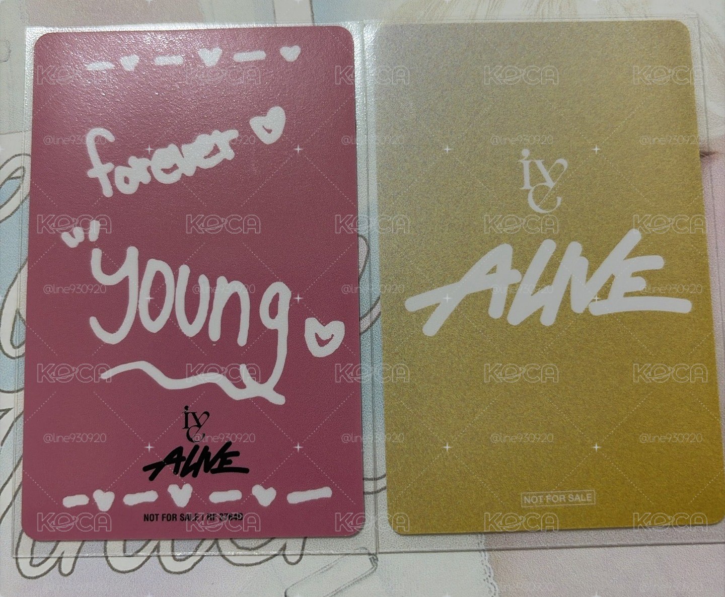 ALIVE 塔店 特典卡 兩張合售