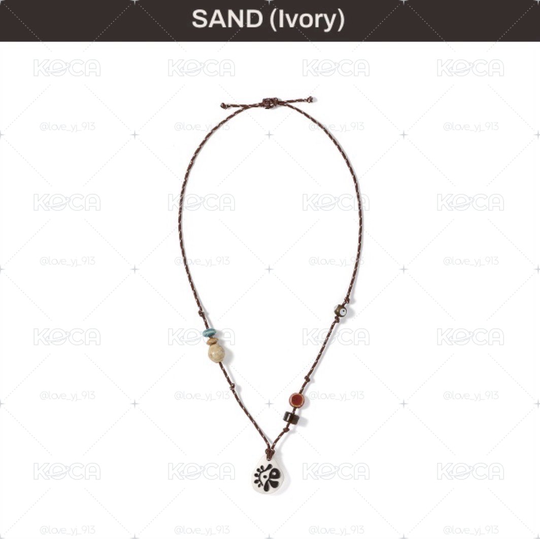 CORTIS 一販 1週年生日周邊 繩帶 項鍊 Ink sand dark brown 相片夾 卡冊