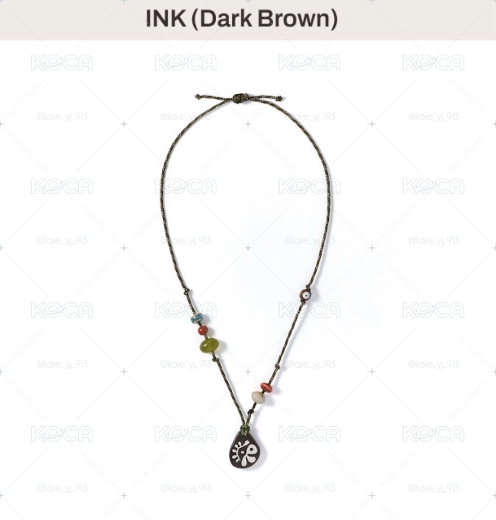 CORTIS 一販 1週年生日周邊 繩帶 項鍊 Ink sand dark brown 相片夾 卡冊
