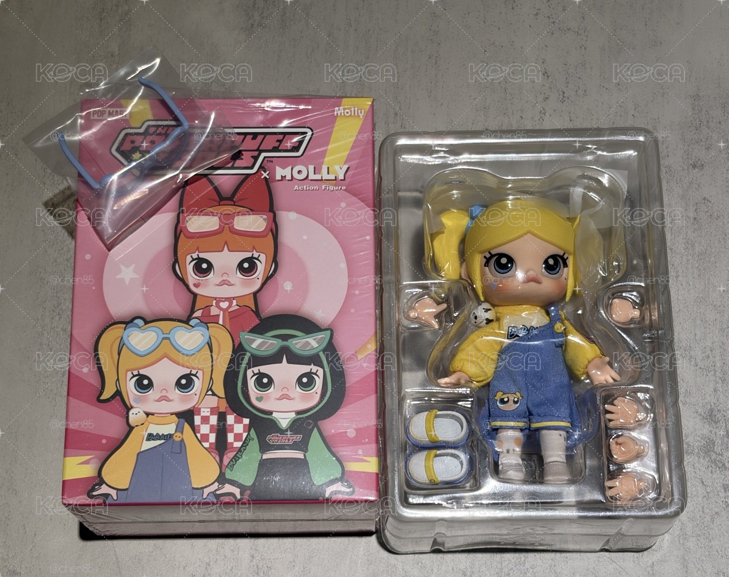 泡泡瑪特 X 飛天小女警 可動人偶