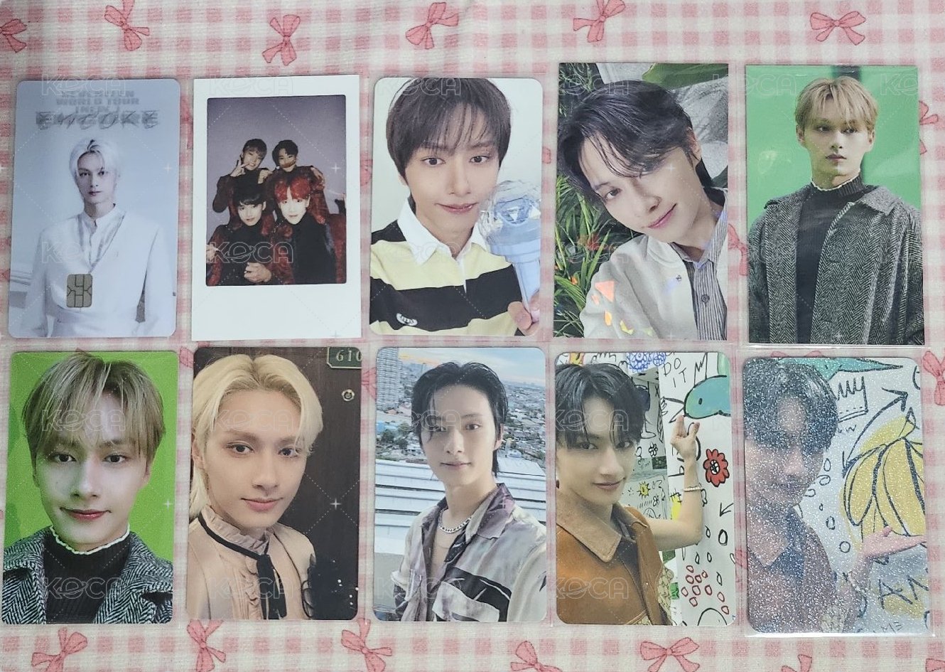 SEVENTEEN 文俊輝 特典 拍立得 小卡