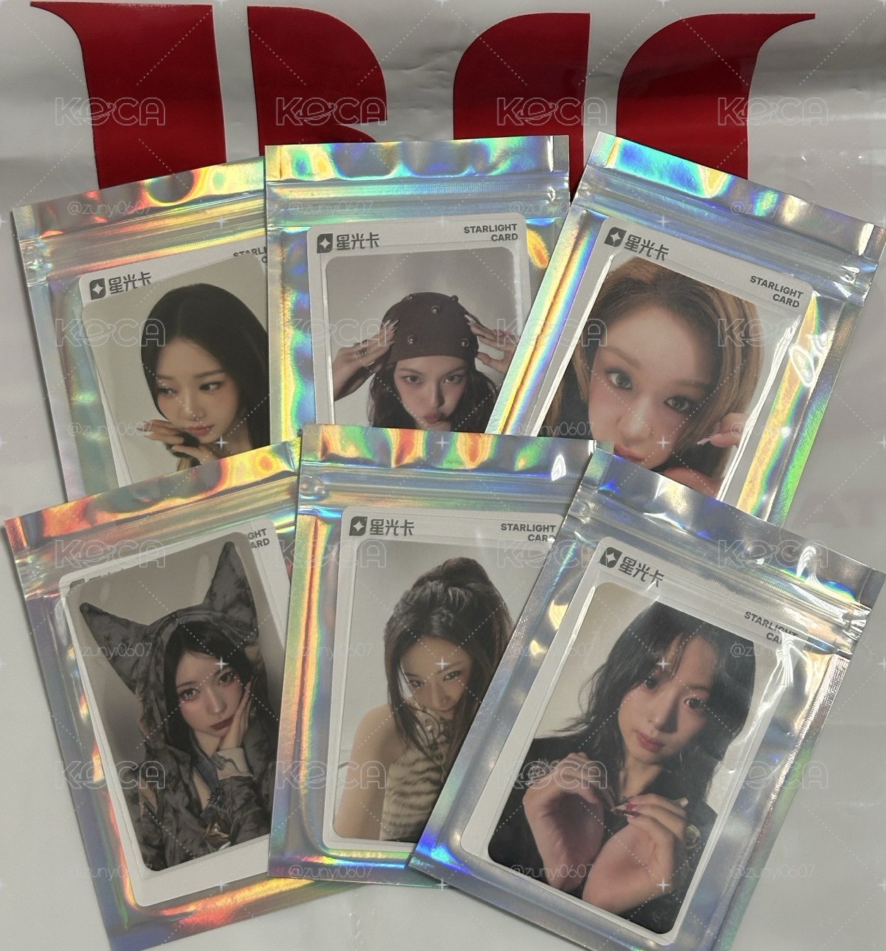  🌟WEGOUP星光卡🌟 2星全成員（雙面卡）