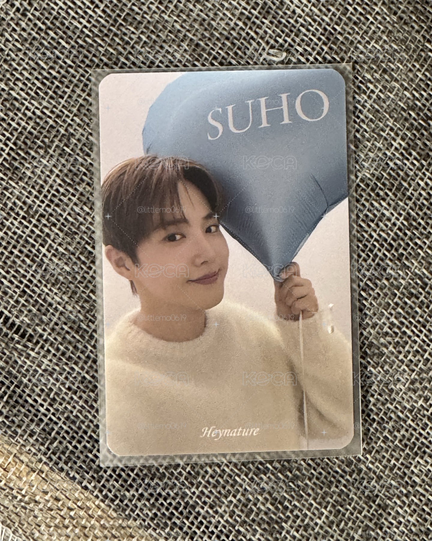 EXO SUHO -Heynature 代言卡 