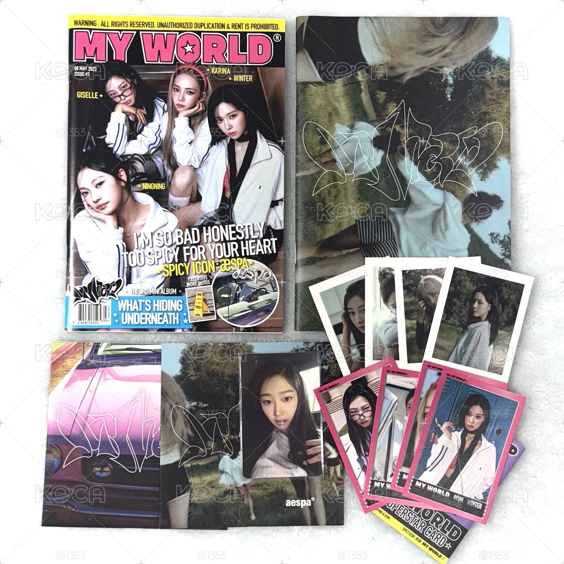 spicy zine ver.兩本