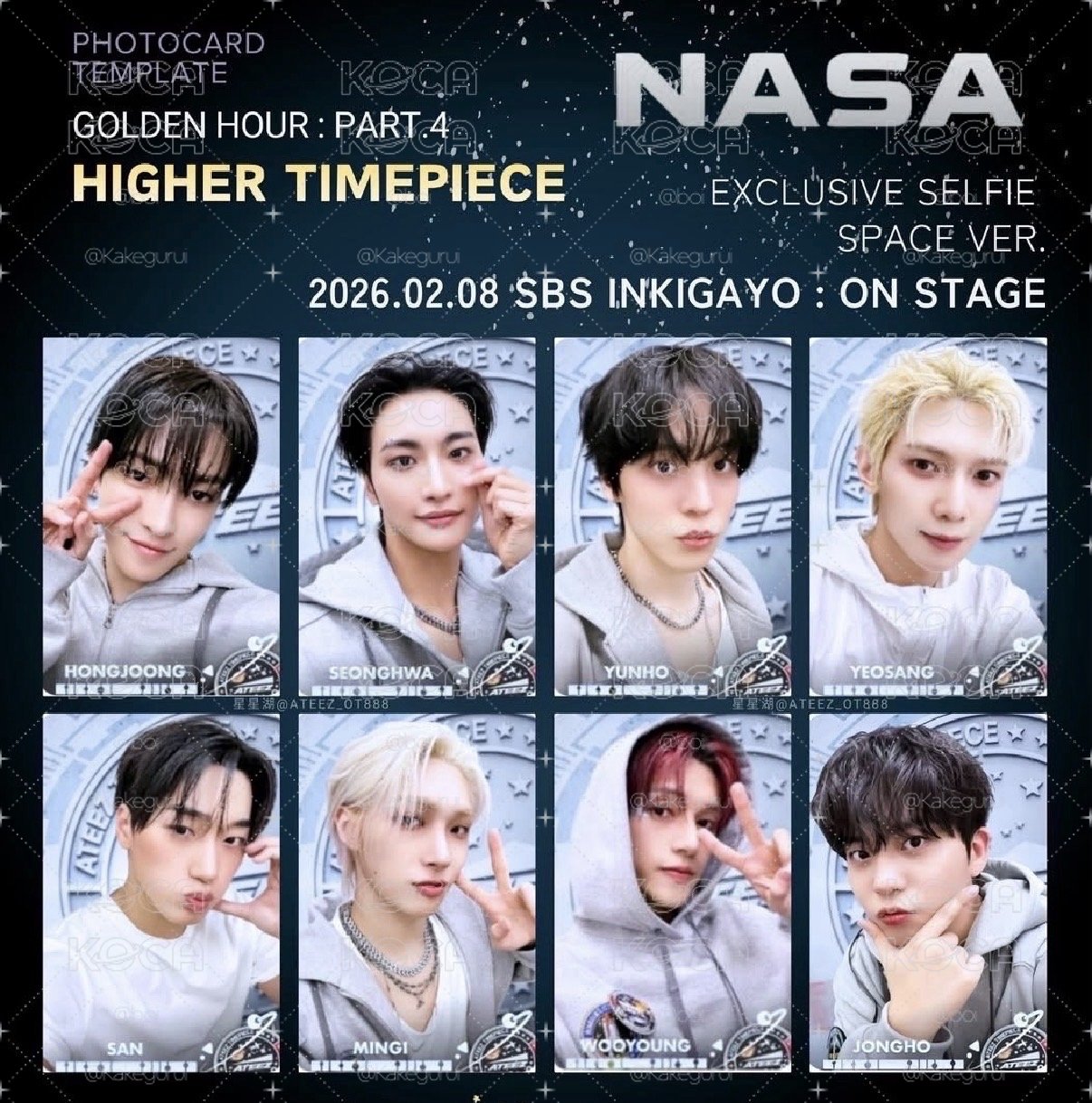 HIGHER NASA自拍 2.0 EXCLUSIVE SELFIE PVC卡 含盒/亮面版