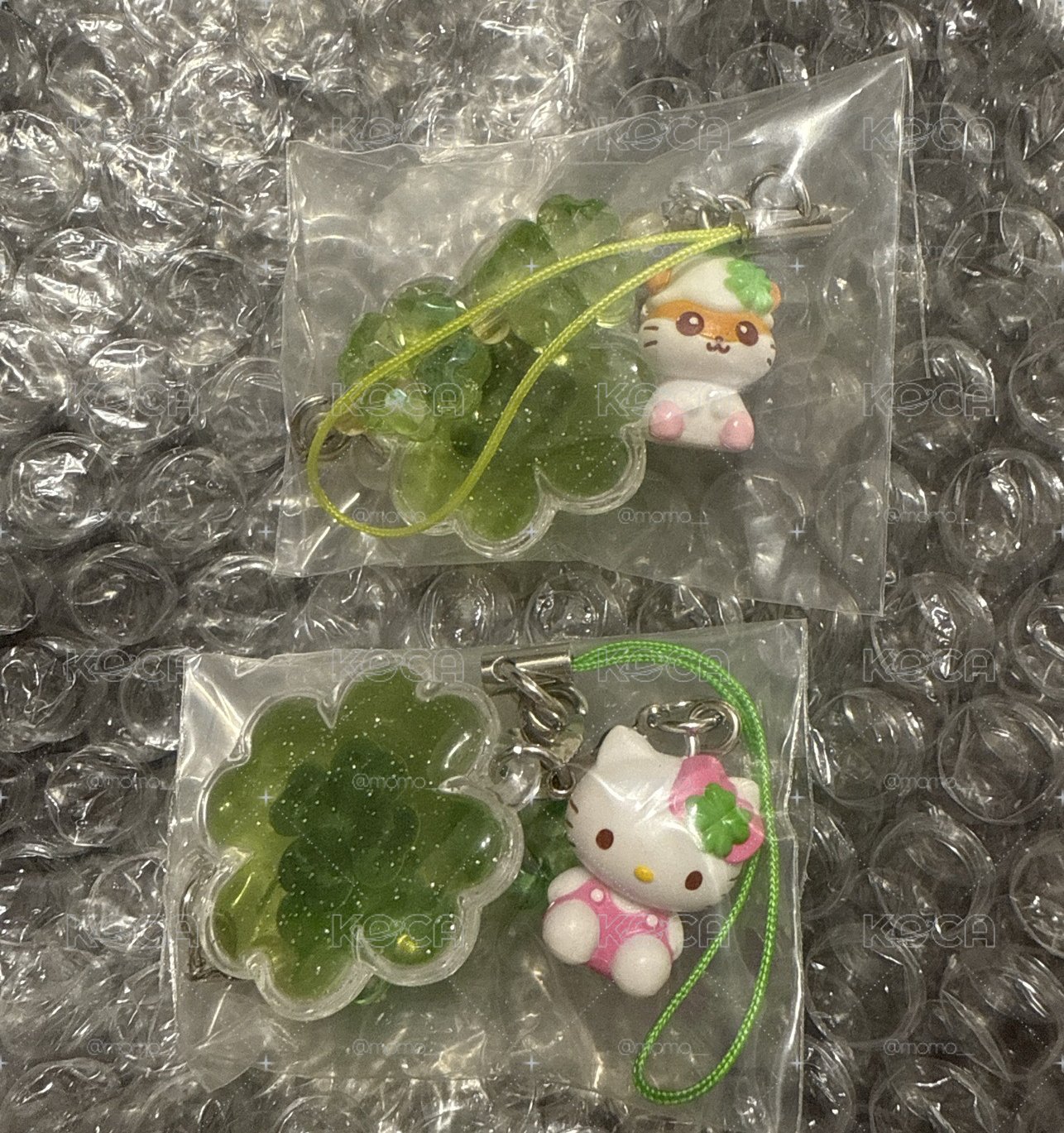 三麗鷗幸運草吊飾