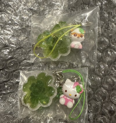三麗鷗幸運草吊飾 