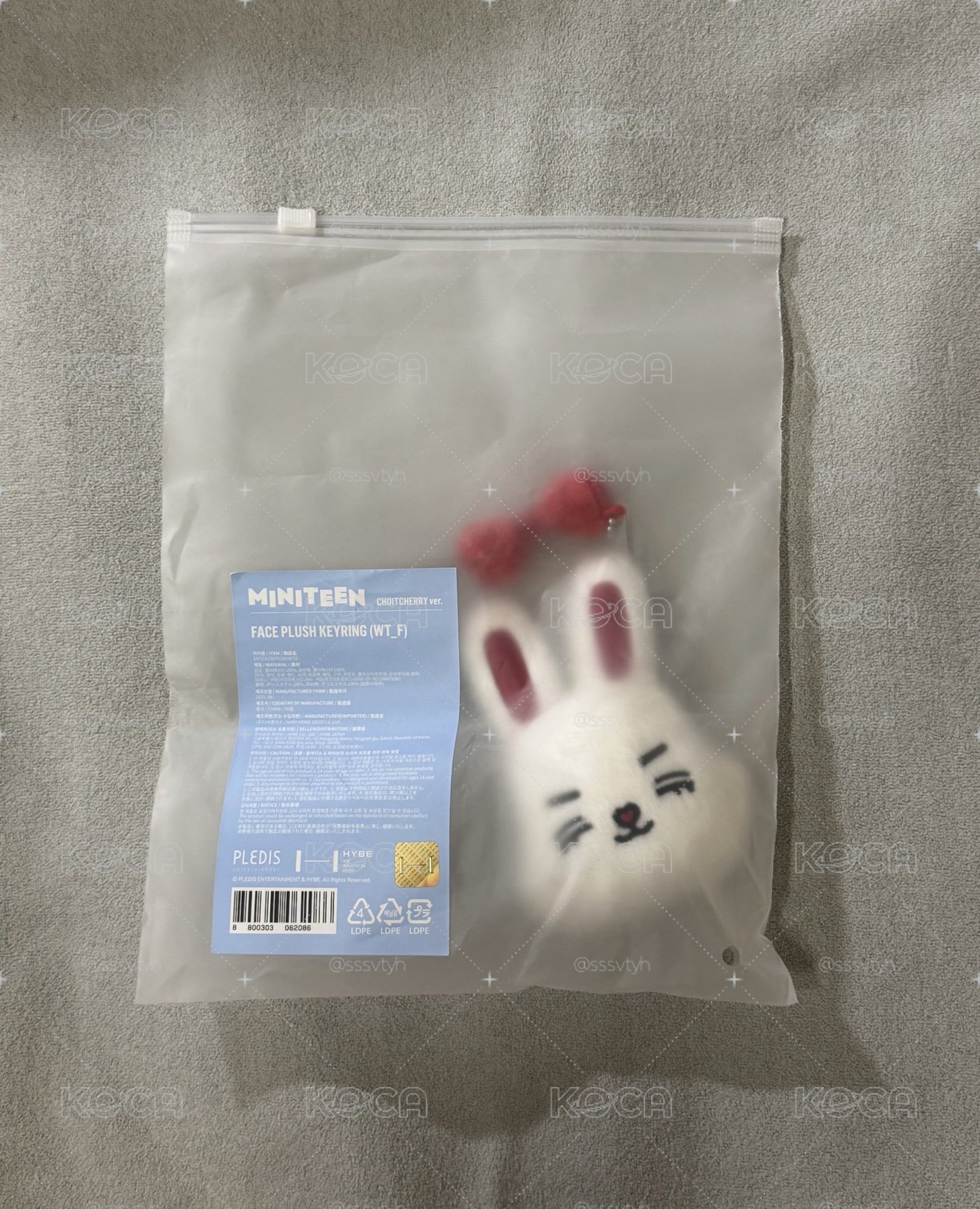 MINITEEN 大頭吊飾 — 喆