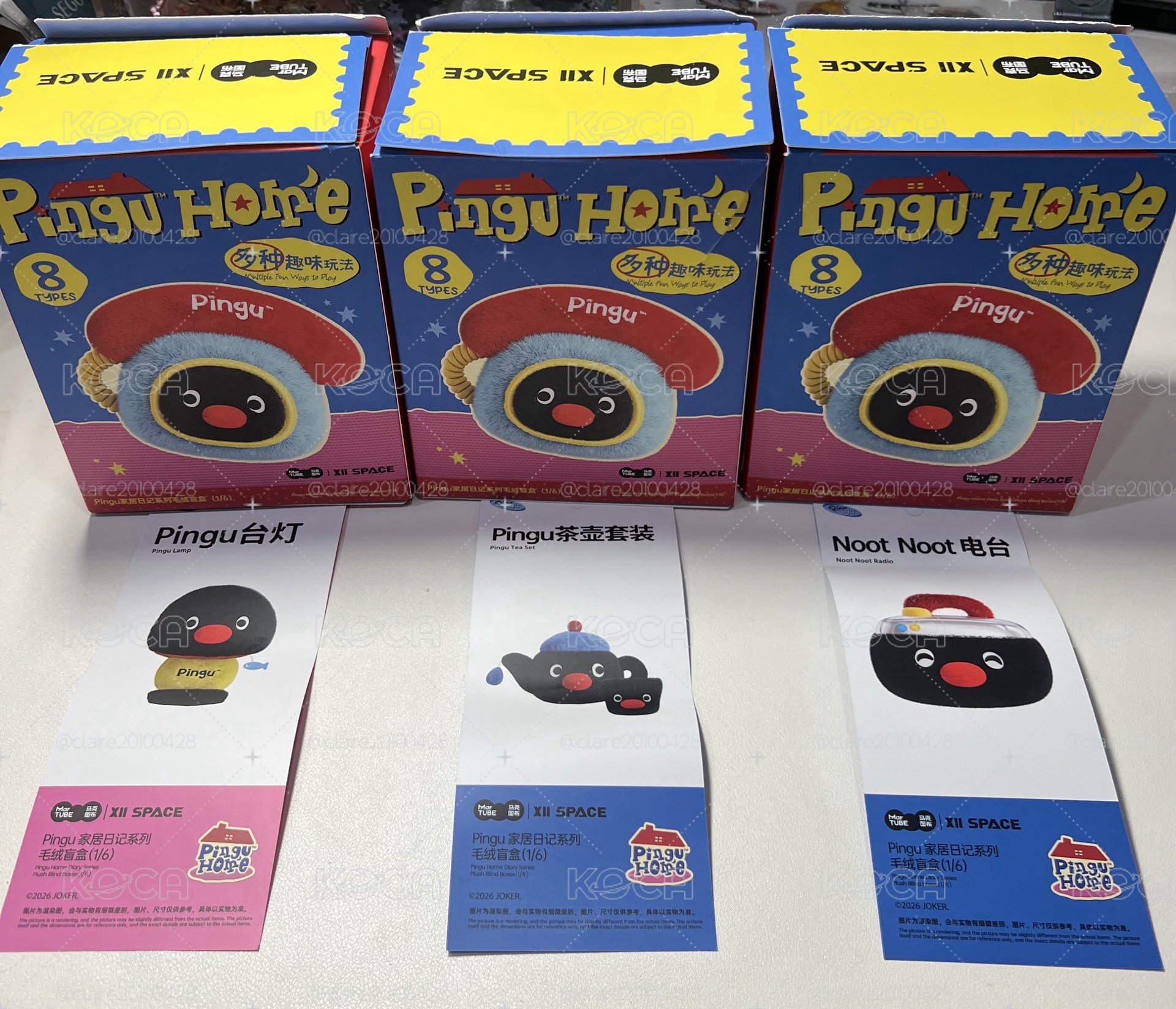 Pingu 家居日記盲盒🐧