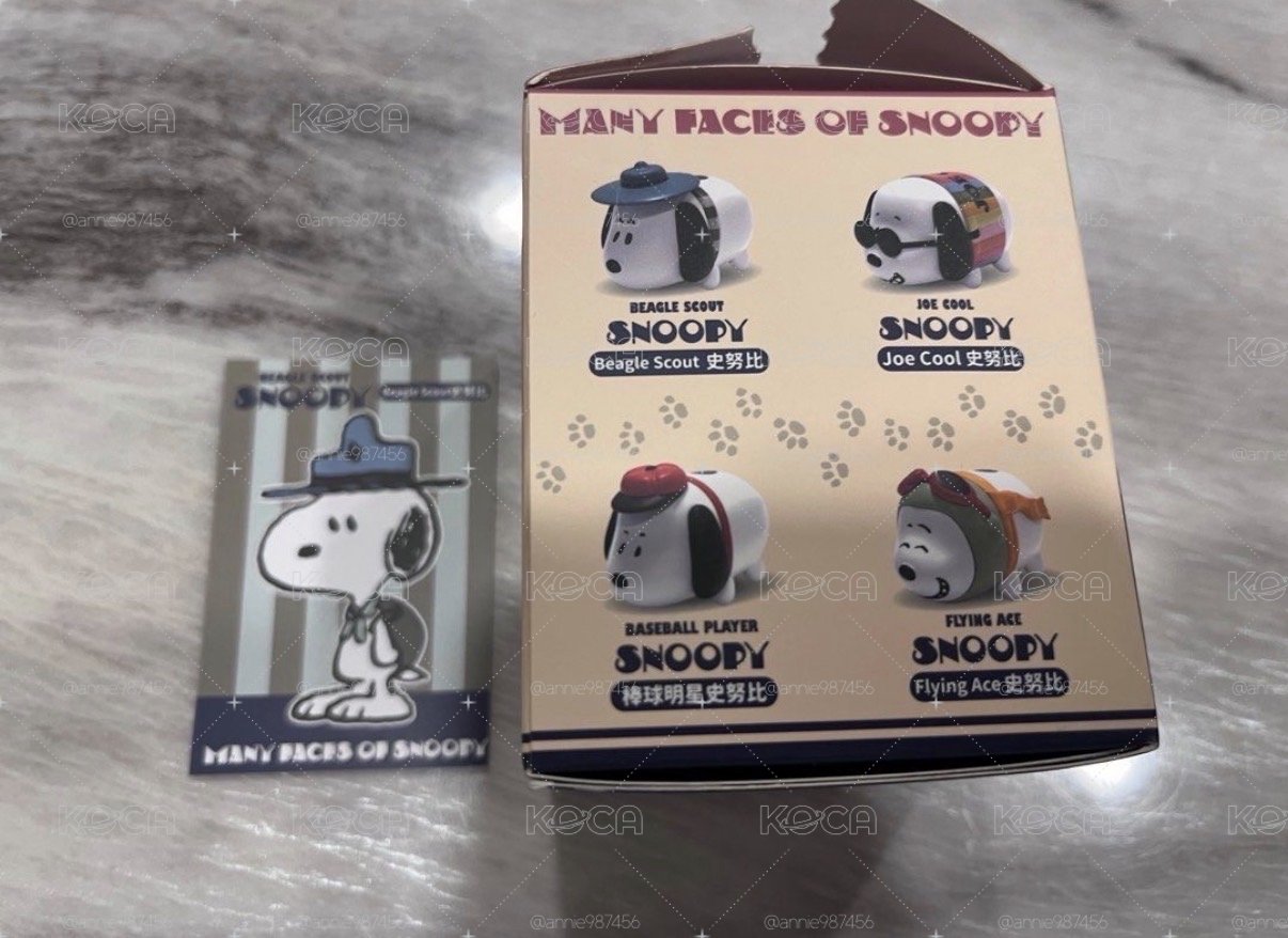 snoopy盲盒