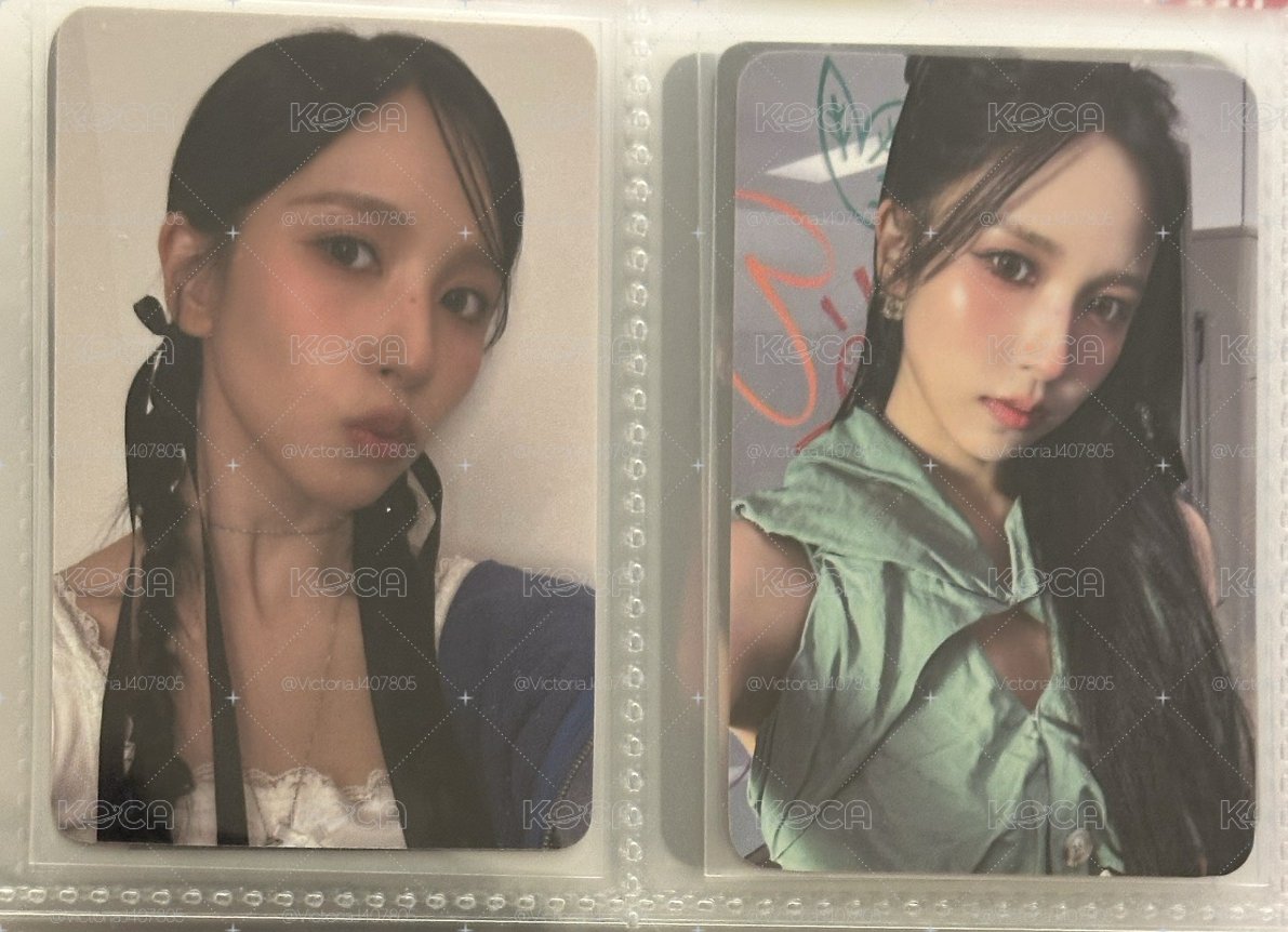 TWICE 策略特典+幸運卡 南