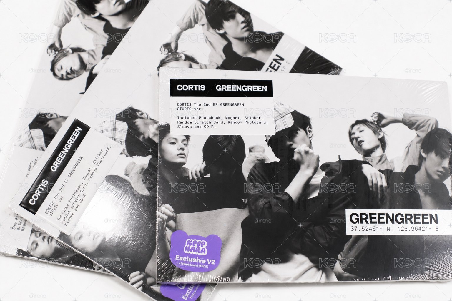現貨 CORTIS 迷二 KPOP NARA 2.0 未拆專 黑白