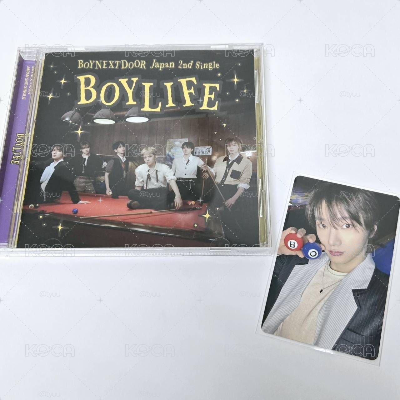 BND BOYLIFE 日專通常盤 僅含成淏撞球卡 無閃卡