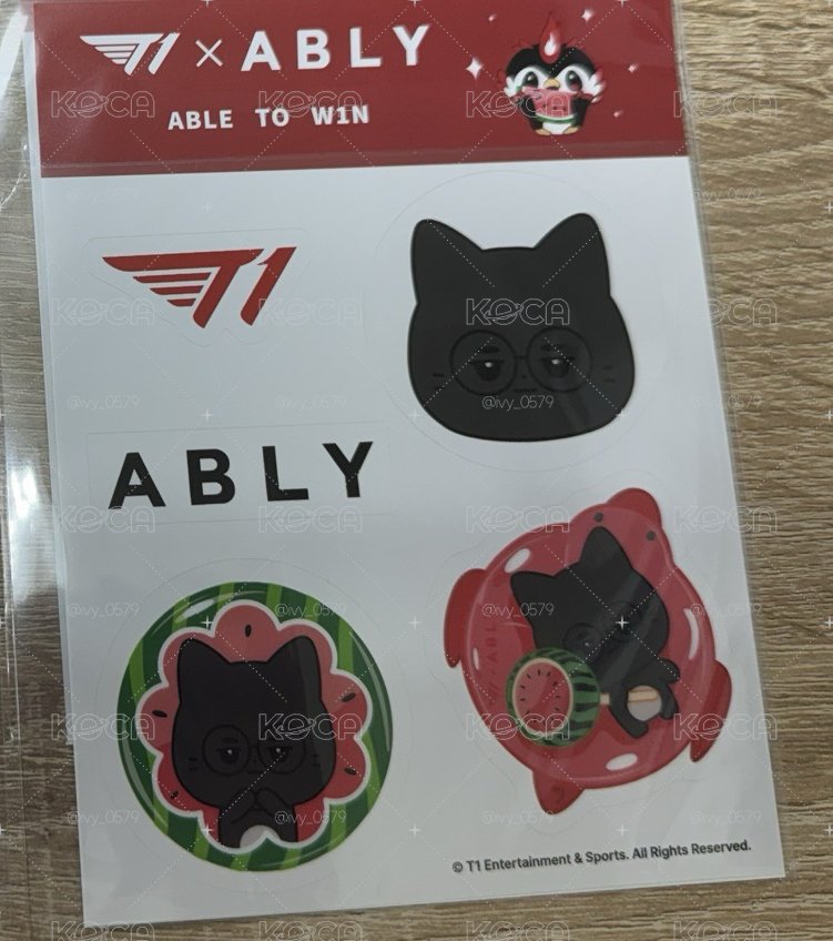 Faker Ably 貼紙