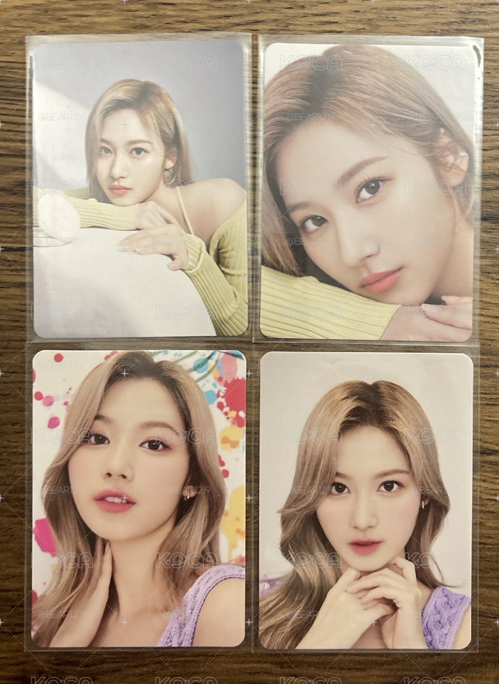 SANA💜WAKEMAKE 代言卡