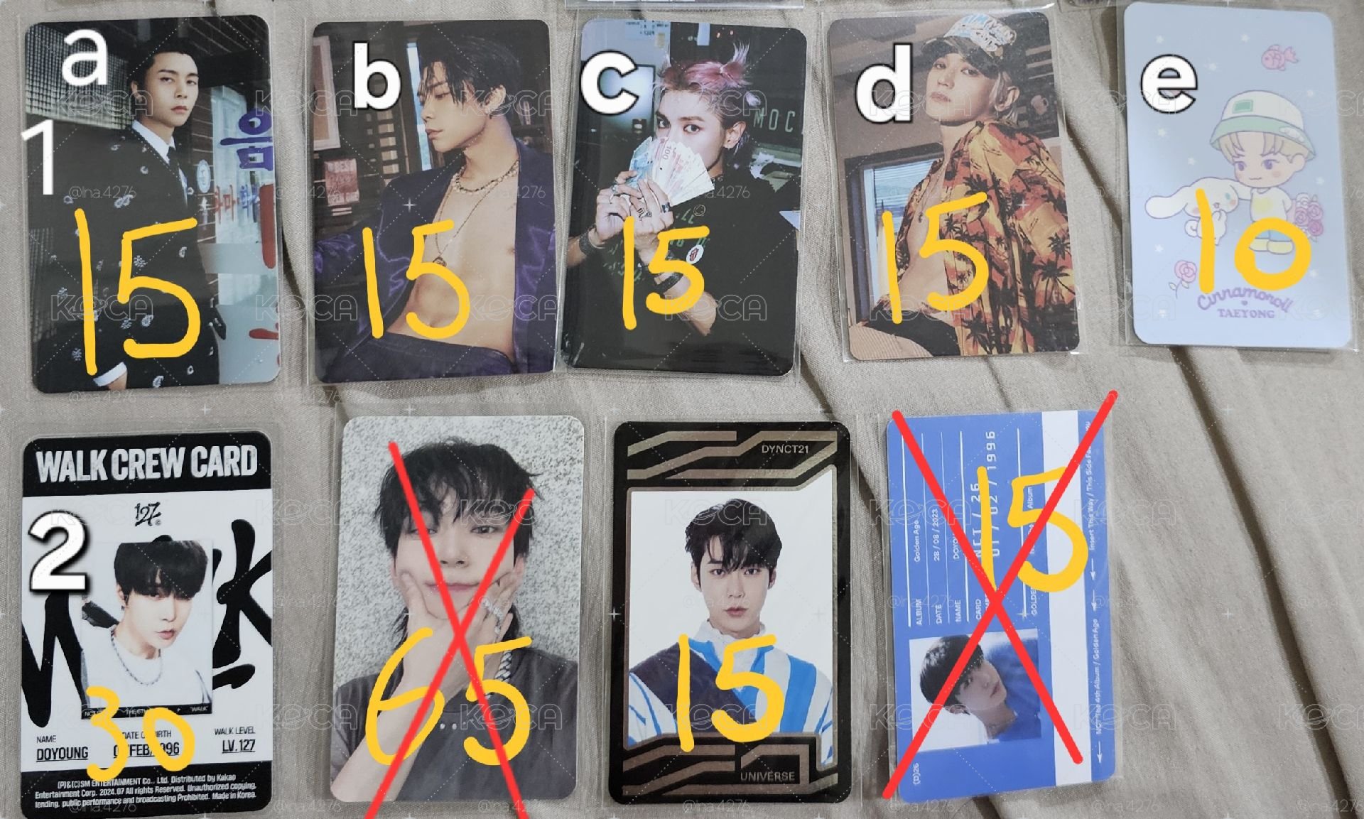 NCT127 Johnny 泰容 道英