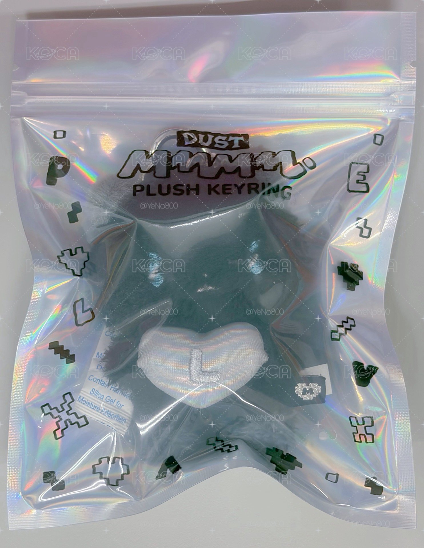 迷四MD DUST MMMM 黑麻糬 吊飾娃