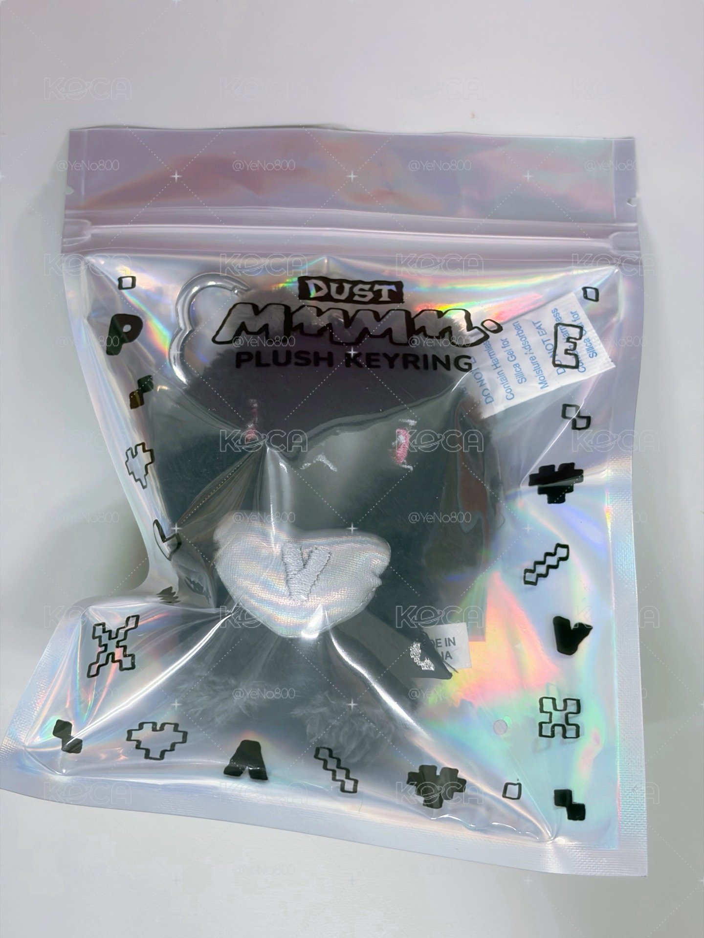 迷四MD DUST MMMM 黑麻糬 吊飾娃