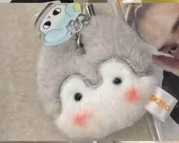 燦入場禮毛絨吊飾