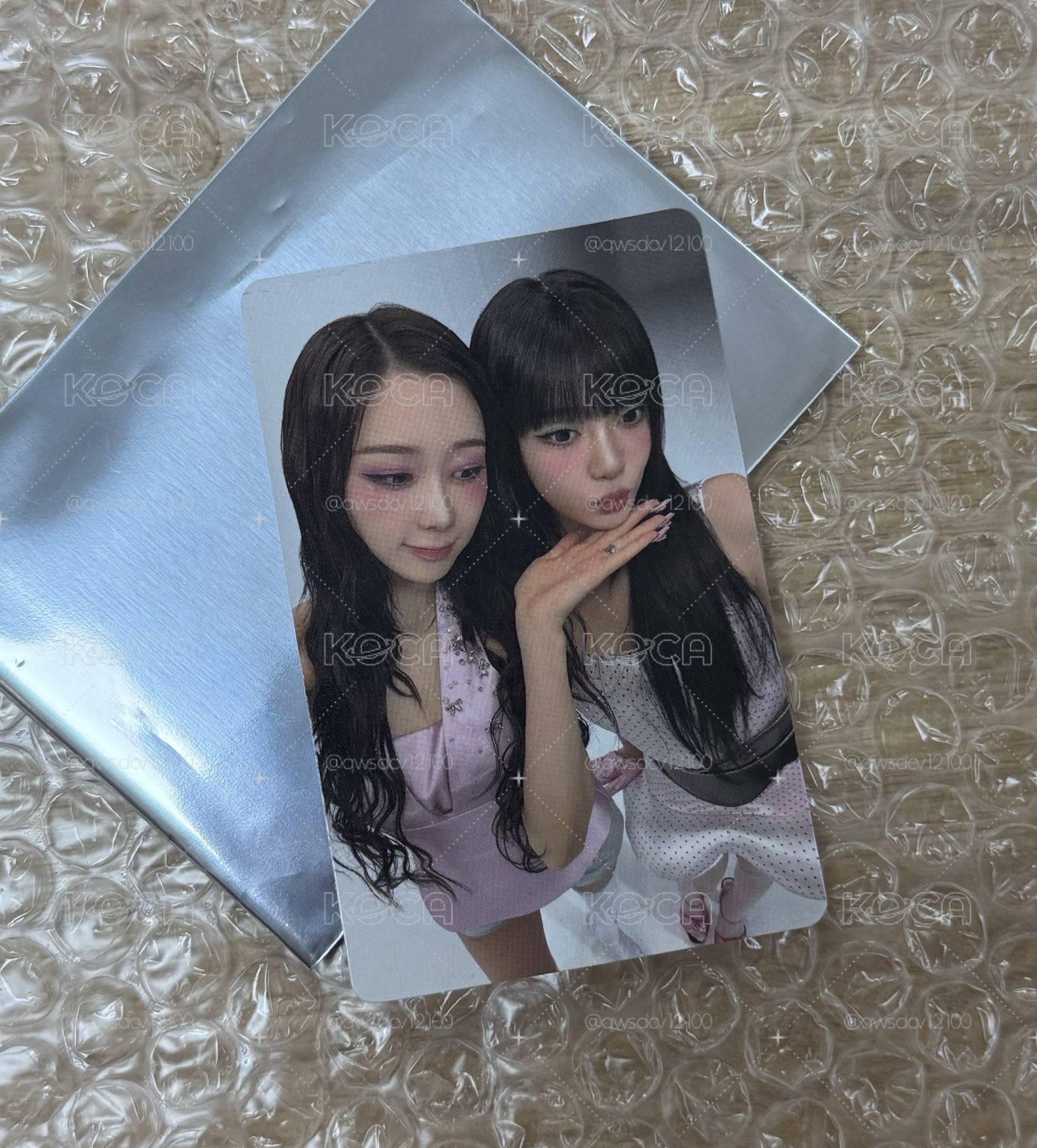 KISS N TELL 吉寧雙人特典卡💗