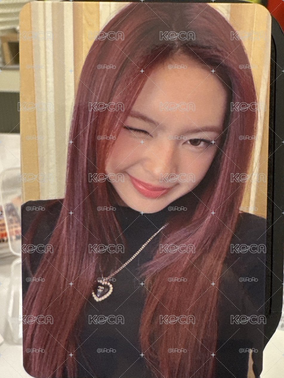 競標 🩵BABYMONSTER CHIQUITA 춤 (CHOOM) ms 簽售卡 