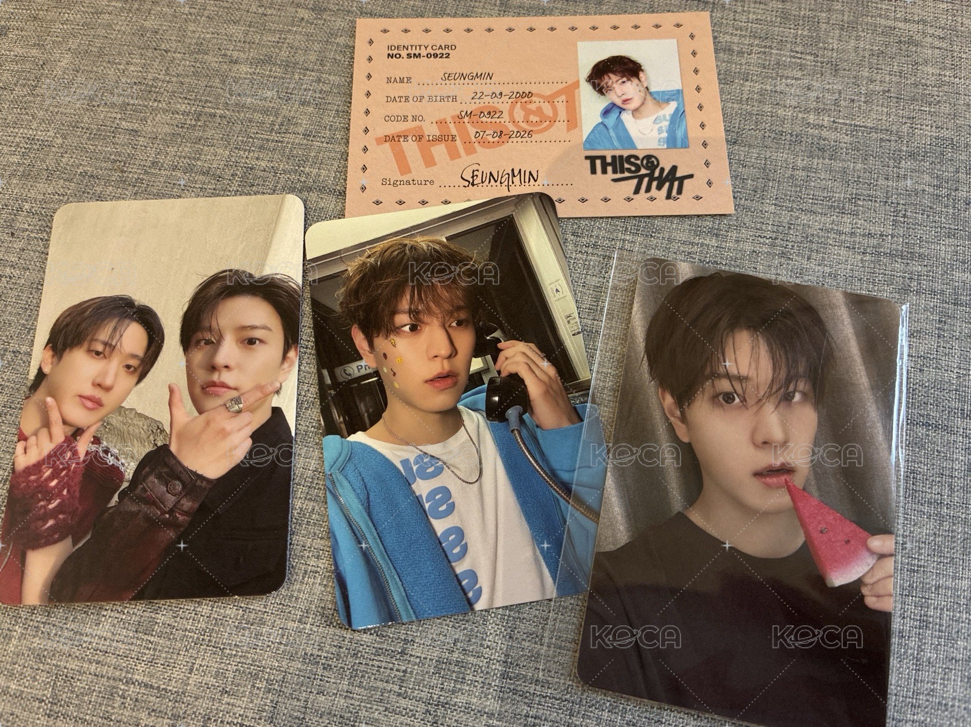 Fans昇玟證件專卡set